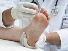 The treatment of foot fungus